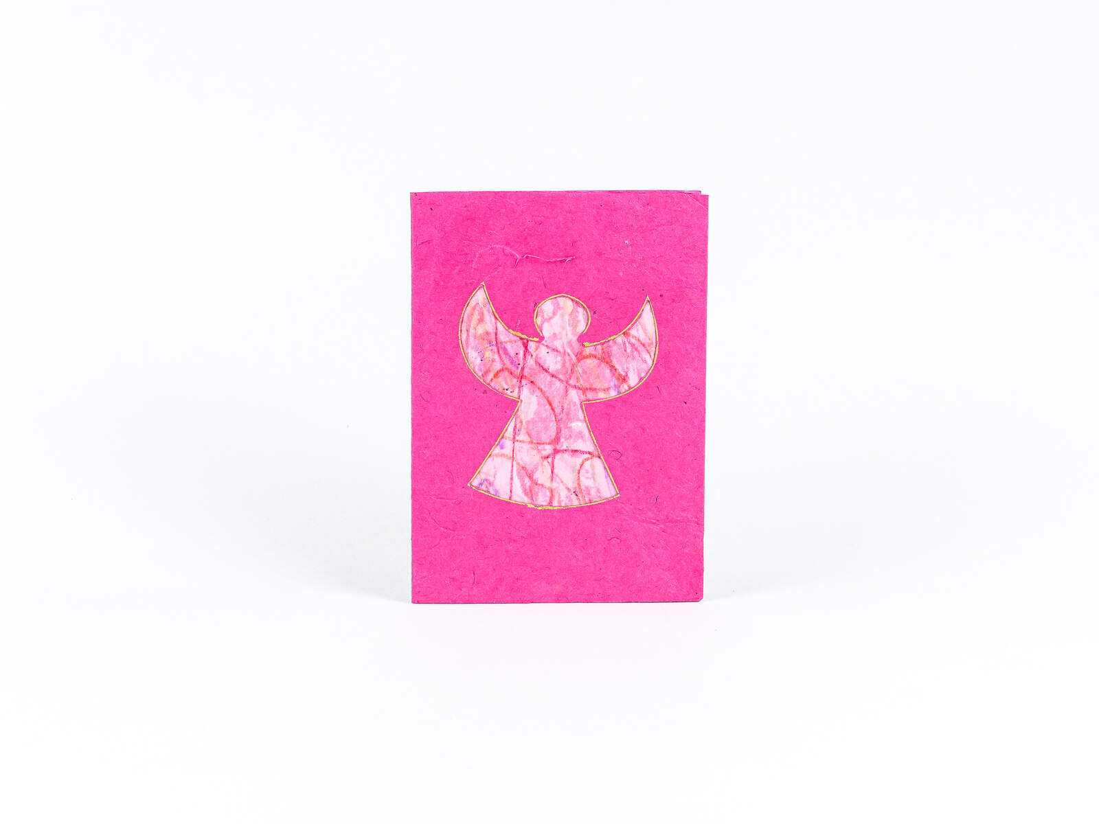 Briefkarte Batik 'Engel' 