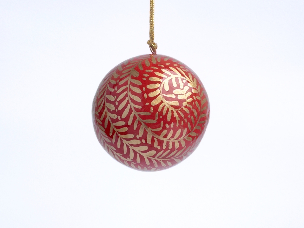 Weihnachtskugel 'Spirale'