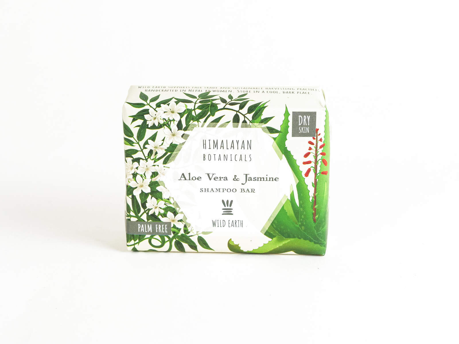 Ayurvedische Seife 'Shampoo' Jasmin und Aloe Vera