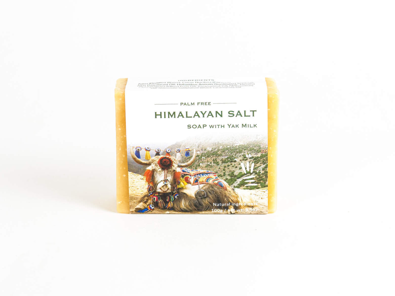 Ayurvedische Seife Himalaya Salz und Yakmilch
